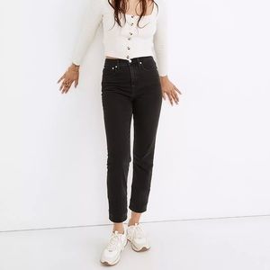 Madewell classic straight jeans in lunar wash size 24